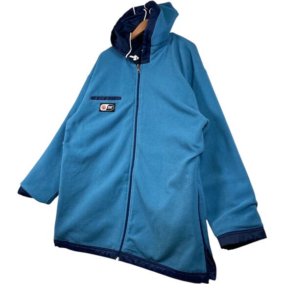 Vintage Nike Reversible Fleece Lined Hooded Jacket Large - Picture 9 of 13